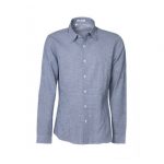Κλασικό pin check ανδρικό πουκάμισο NaraCamicie T5925-H82165