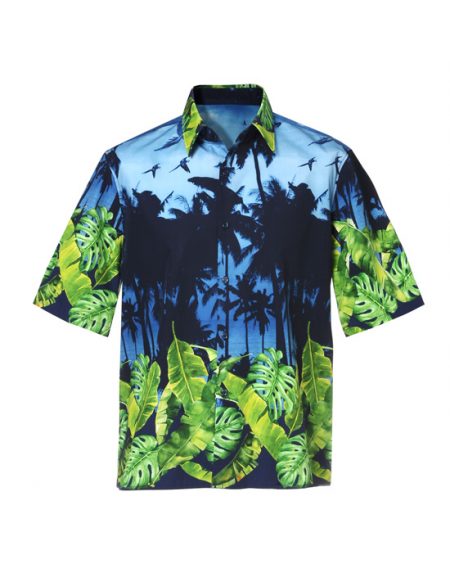 Ανδρικό palm print πουκάμισο | Naracamicie