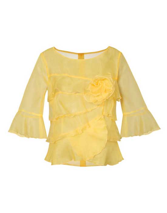 Women's silk organza blouse | Naracamicie