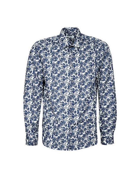 Ανδρικό floral print πουκάμισο Nara Camicie I2123-LA0213