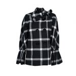 Fashionable plaid jacket Nara Camicie T7024-FO9184