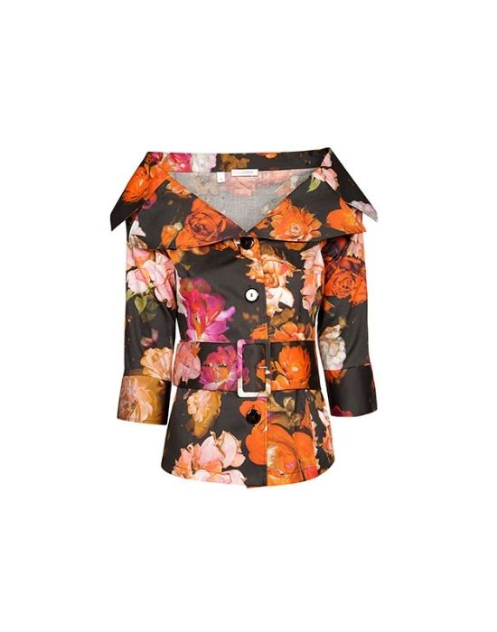Floral print πουκάμισο Nara Camicie T7040-FO9212