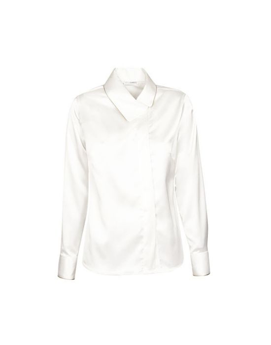 Γυναικείο σατέν πουκάμισο Nara Camicie T8278-FO9218