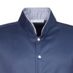 Mandarin collar ανδρικό πουκάμισο Nara Camicie T3891-HO3066
