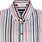 Multicolor ριγέ πουκάμισο Nara Camicie T7020-FO9140