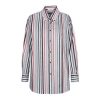 Multicolor ριγέ πουκάμισο Nara Camicie T7020-FO9140