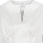 Oxford μπλούζα με πλούσια μανίκια Nara Camicie T3890-FO9153