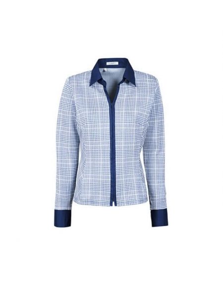 Prince de Galles meryl πουκάμισο Nara Camicie T7009-FY6896