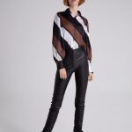 Striped 70's γυναικείο πουκάμισο Nara Camicie T7004-FO9157