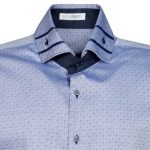 Twill cotton ανδρικό πουκάμισο Nara Camicie T6990-HO3065