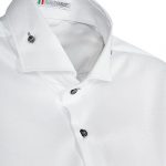 Ανδρικό button down πουκάμισο σε oxford stretch NaraCamicie T3890-H52393