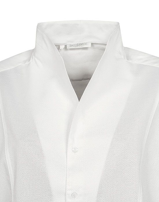 Ανδρικό πουκάμισο με stand up γιακά NaraCamicie T6117-HO2630