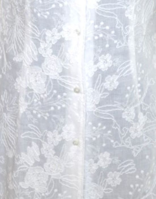 Κεντητό γυναικείο long shirt NaraCamicie T7124-FO9280