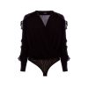 Wrap body blouse Nara Camicie YOD05