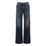 Jeans with fringes Nara Camicie WOD07