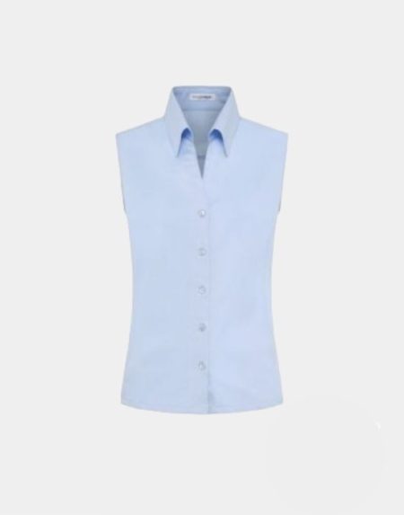 Κλασικό αμάνικο πουκάμισο NaraCamicie T3449-D85110