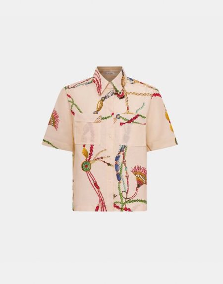 Crop linen shirt Nara Camicie SOE81