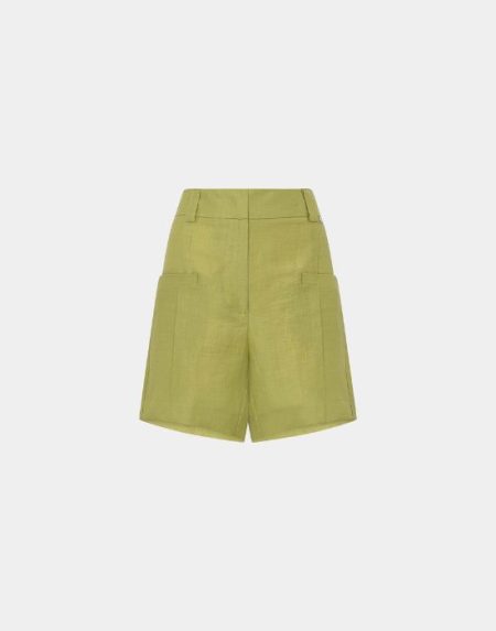 Linen shorts Nara Camicie POE26