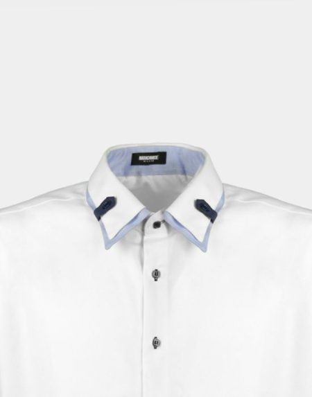 Shirt with fancy collar Nara Camicie MSE06