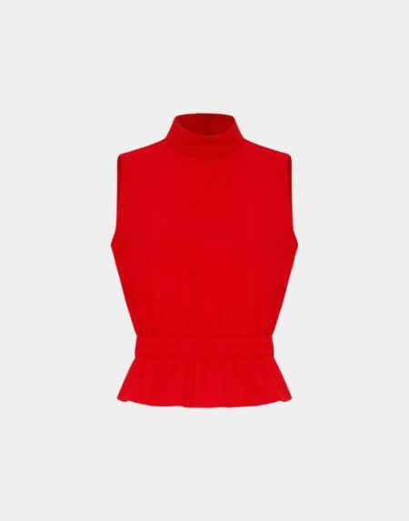 Sleeveless blouse Nara Camicie BRF04
