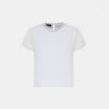 Bimaterial t-shirt Nara Camicie TRF01