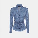 Shirt with sash Nara Camicie SRF27