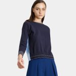 Sweater with poplin detail Nara Camicie KRF01