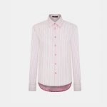 Bimaterial shirt Nara Camicie SRG04