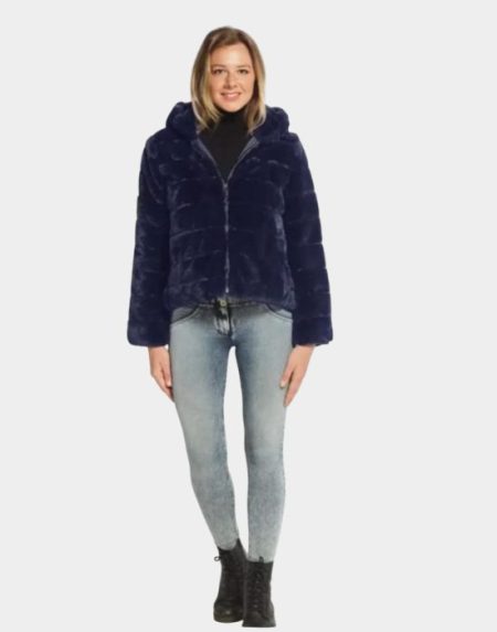 Eco fur jacket Exenne G2342