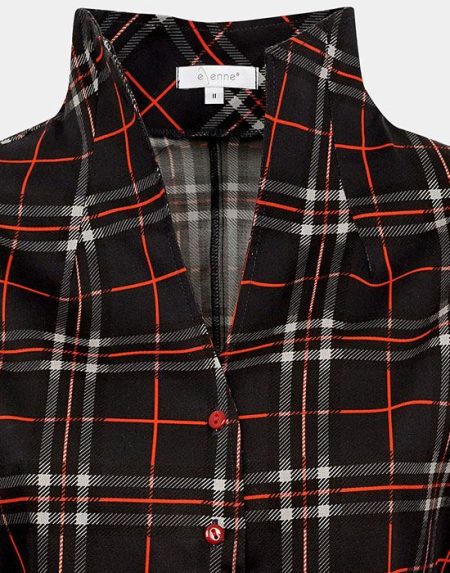 Plaid shirt Exenne W041P E1219