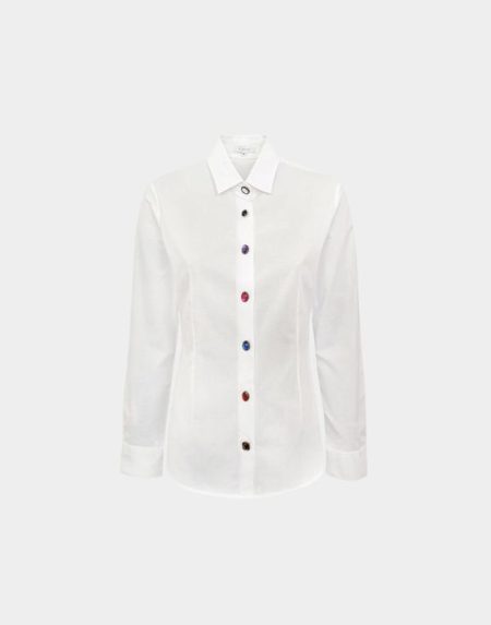 Shirt with jewel buttons Exenne 003B E1200