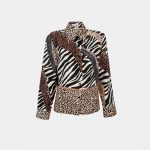 Zebra print shirt Exenne W547 E1269