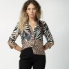 Zebra print shirt Exenne W547 E1269