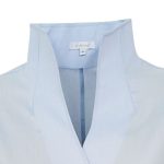 Stand up collar piquet shirt Exenne W075 E1389