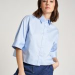 Oversize cotton shirt Camicetta Snob 41304 951 V50