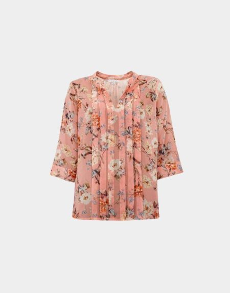 Floral print blouse Exenne W411 E1307