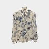 Print satin shirt Exenne W015 E1330