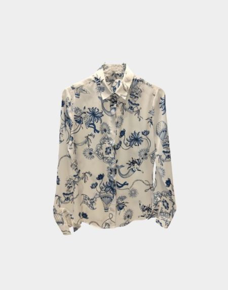 Print satin shirt Exenne W015 E1330