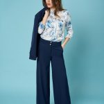 Print satin shirt Exenne W015 E1330