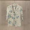 Stand up collar floral Exenne W075 E1317(1)