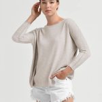 Boat neck cotton sweater Ploumanch Portofino