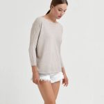 Boat neck cotton sweater Ploumanch Portofino