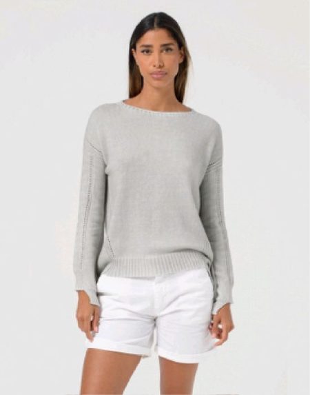 Ajour knit sweater Ploumanach Susa