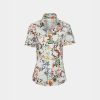 Floral print shirt Exenne W078p 40