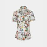 Floral print shirt Exenne W078p 40