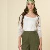 Shirt with macrame Exenne W606 E1345