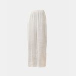 Embroidered linen trousers CamicettaSnob 41344-931-c401