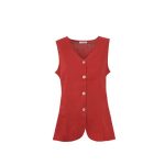 Linen waistcoat Exenne W641-E1387