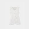 Linen waistcoat Exenne W641-E1387