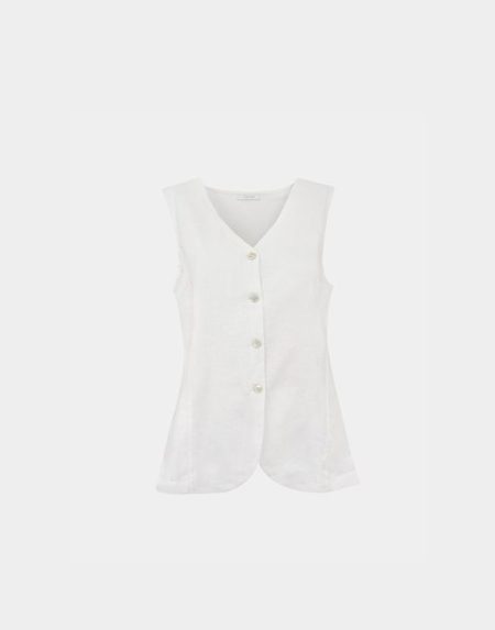 Linen waistcoat Exenne W641-E1387